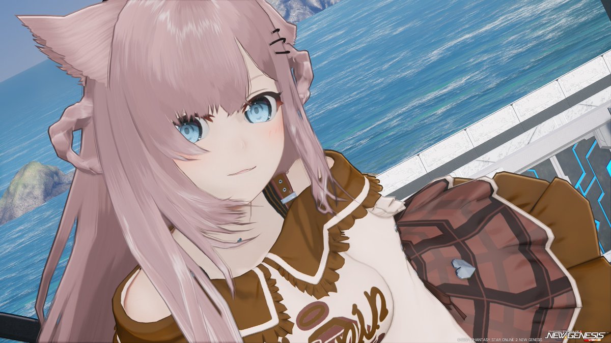 こうして見るとやっぱりピンクもいいかもしれないって思っちゃいますよね＞＜

#PSO2NGS_SS
#ミスラビ