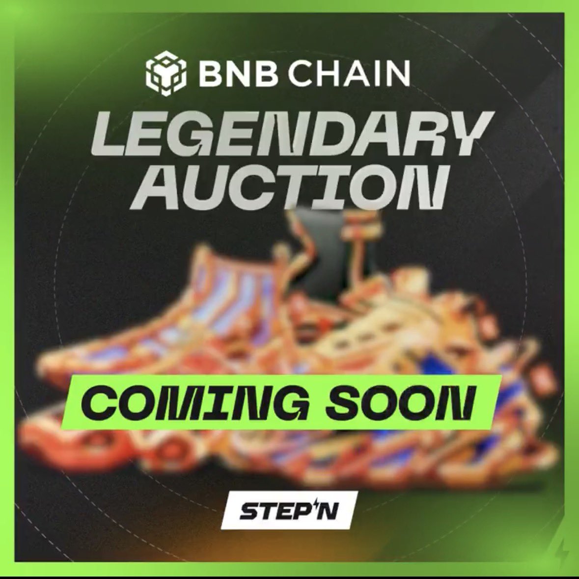 BastiMeta's tweet image. I told you 😏🔥
The STEPN Legendary Auction for the BNB Realm has officially been announced 👟✨

Are you going to participate? 👀💰

Or are you watching from the sidelines this time? 💬

#STEPN #STEPNGO #GMT @Stepnofficial @fslweb3