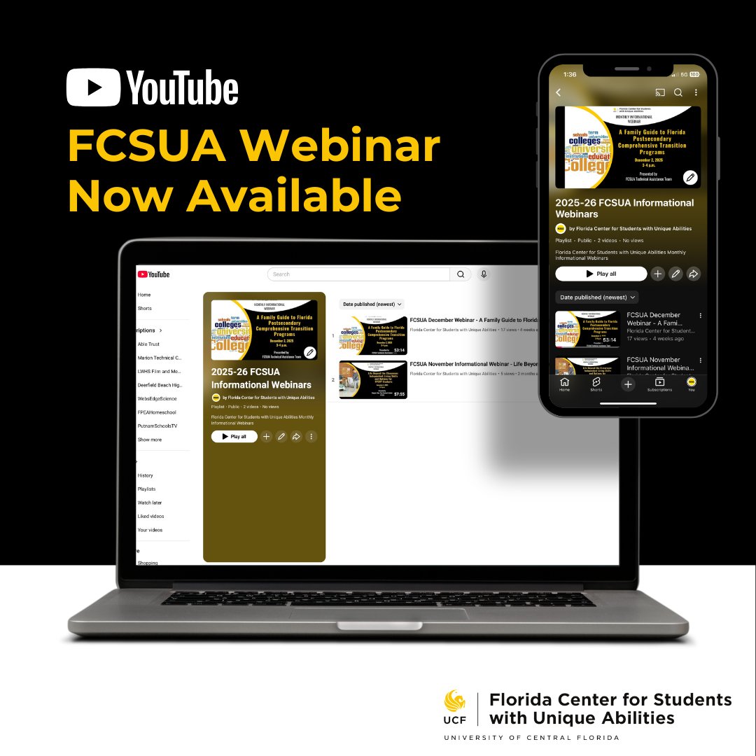 Florida Center for Students with Unique Abilities tweet media