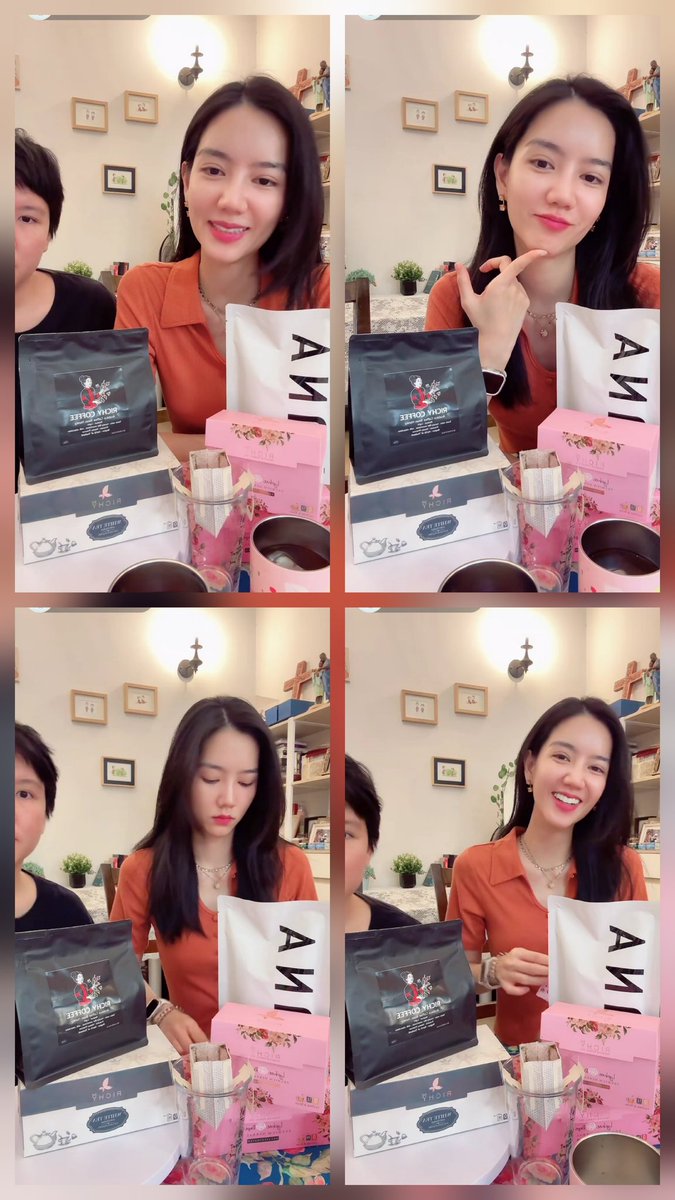 มีแต่คำว่าสวยๆๆทั้งไลฟ์😘 #ริชชี่อรเณศ