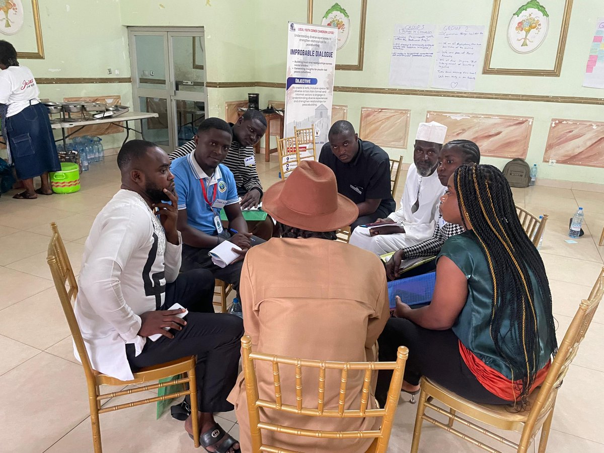loyocameroon's tweet photo. The Improbable Dialogue, held on February 6-7 in Buea, created a safe space for diverse actors to share experiences and build trust amidst uncertainty. Thank you to all participants for your commitment to fostering unity and peace
@OpenSociety
#ImprobableDialogue #AmplifyProject https://t.co/zqLWbnbFsF
