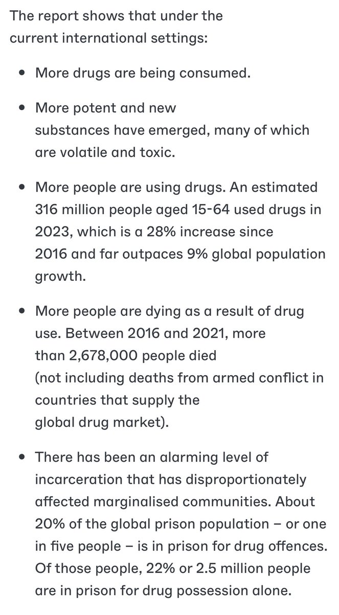 UKLEAP's tweet photo. ‘New international report warns global drug policies are failing’

Coverage of @IDPCnet new publication. https://t.co/5h4vRrZ66V