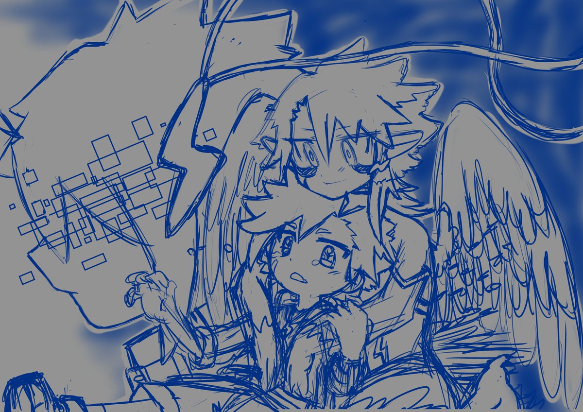 In Voltage MonsTerS, Amp has lost his Brother, same goes for Aerius.

#Webcomic #originalcharacter #Webtoon #VoltageMonsTerS #Sketch