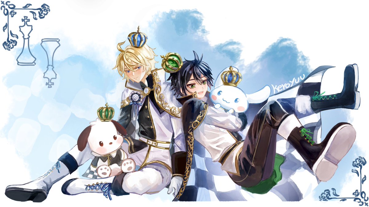 MikaYuu x Sanrio🩵💚
#MikaYuu #OwariNoSeraph
#ミカ優 #終わりのセラフ