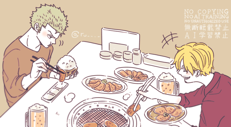 コックの焼く肉はうまい🍖