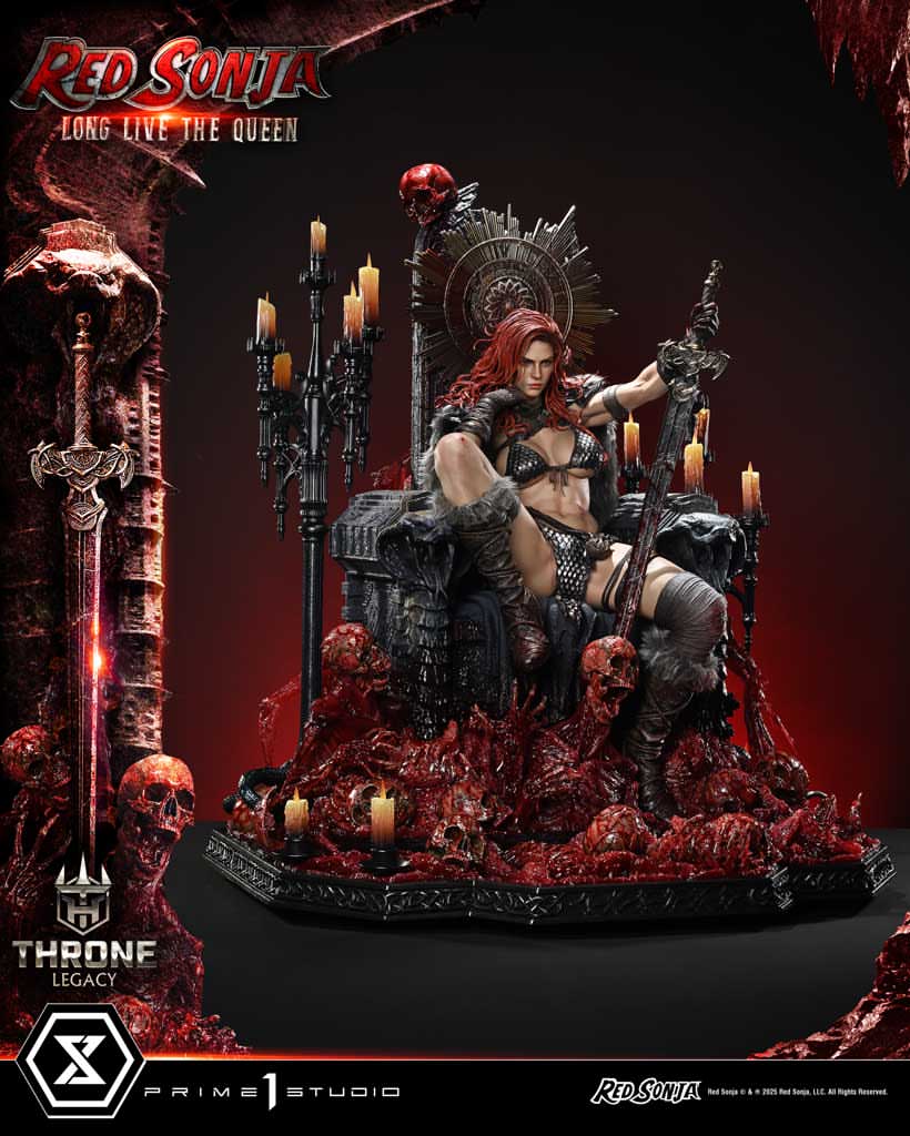 We opened a new PreOrder Album bit.ly/46Cejmo with 39 pictures for the Prime 1 Studio Red Sonja - Red Sonja 1/3 Statue.

#Prime1Studio #GHeroes #Comics #RedSonja #Warrior