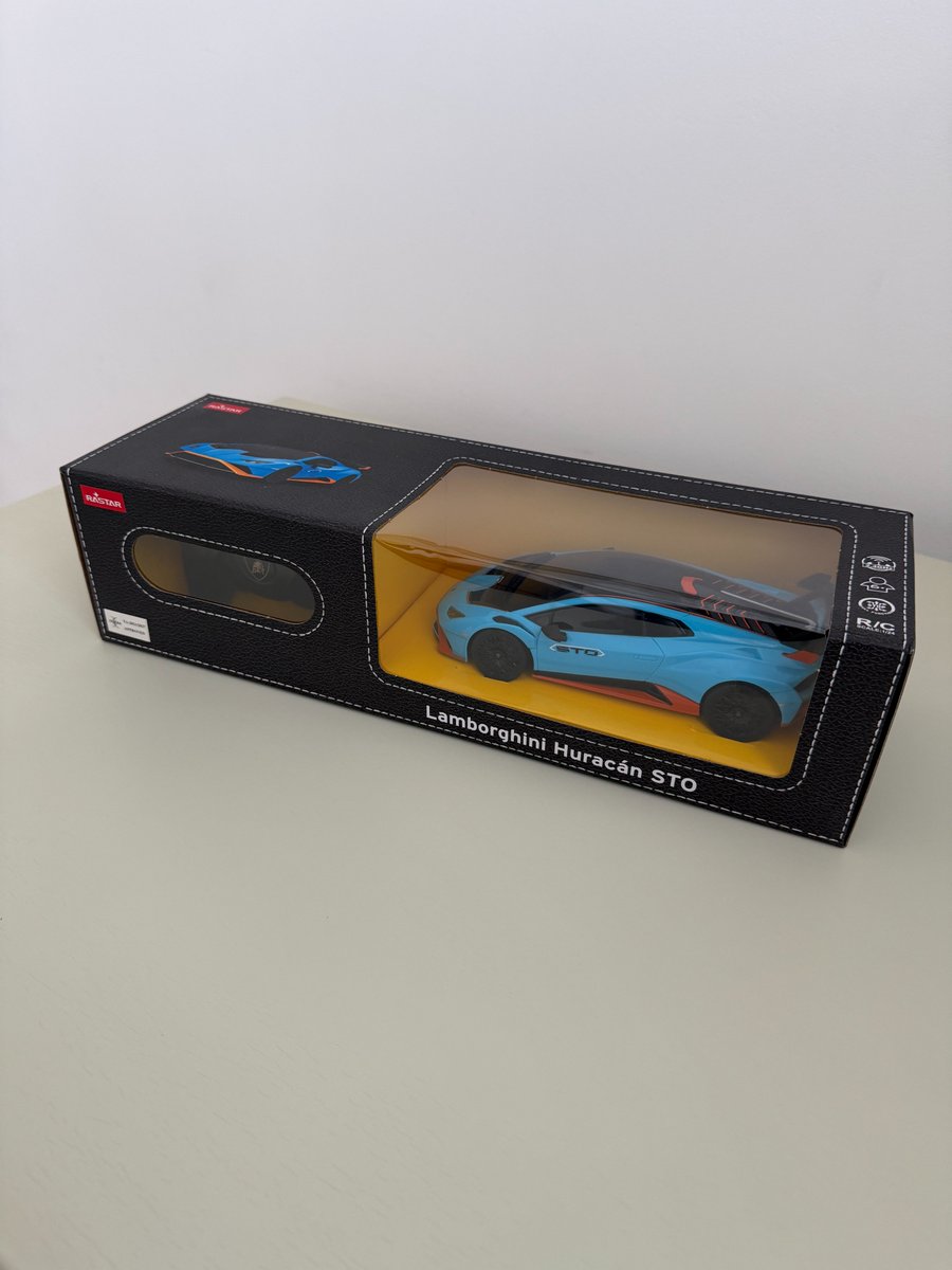 Zero2Turbo's tweet photo. Lamborghini lovers, this one is for you...

WIN this 1/24 remote control Lamborghini Huracán STO.

Simply like and retweet this post, make sure you are following and tag your fellow fan(s) of The Bull.

The winner from South Africa is announced on Thurs 12th Feb.