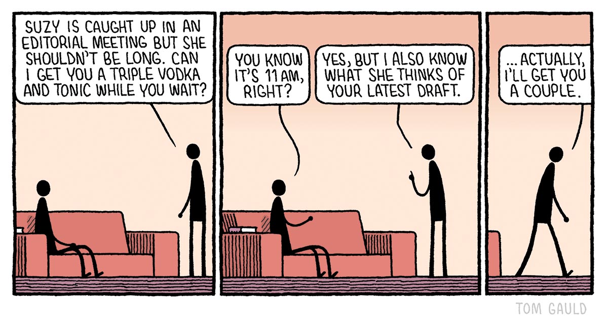 My latest cartoon for @GuardianBooks 