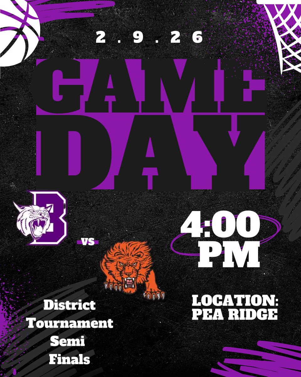 bvbobcatwbb's tweet photo. GAME DAY! The Junior High Lady Bobcats take on Gravette in the semi-finals of the District Tournament today @ 4pm!! #BobcatNation https://t.co/F9VNQl2Cm8