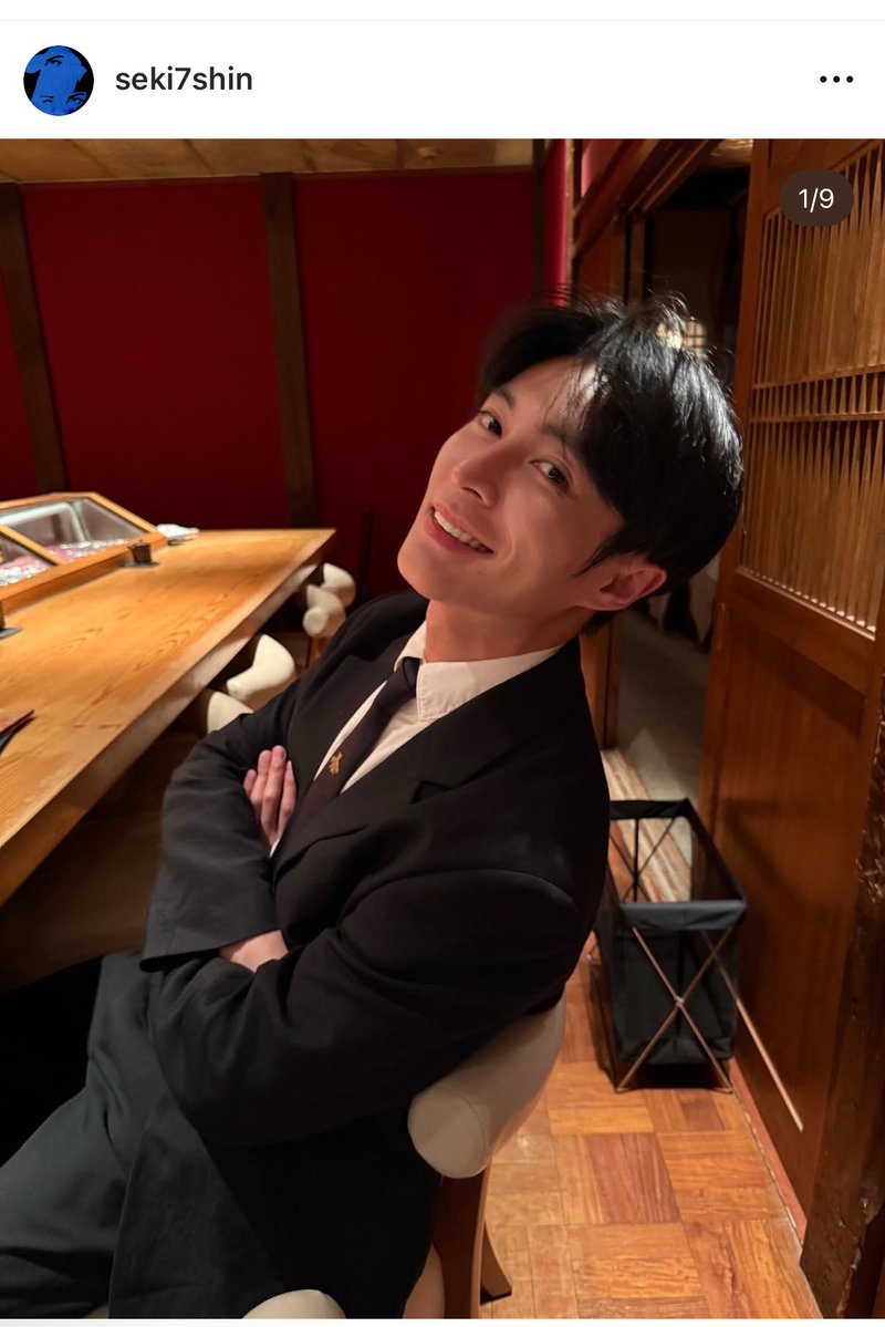 インスタでとんでもないイケメン出てきて神