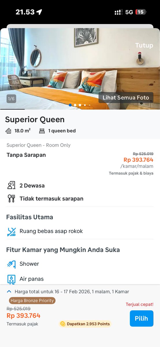kwassongs's tweet photo. WTS hotel daerah pasteur buat tanggal 23-24 februari, aku jual 270 boleh nego yah #wts #bandung #traveloka #hotel #penginapan https://t.co/BsP77tOr3D