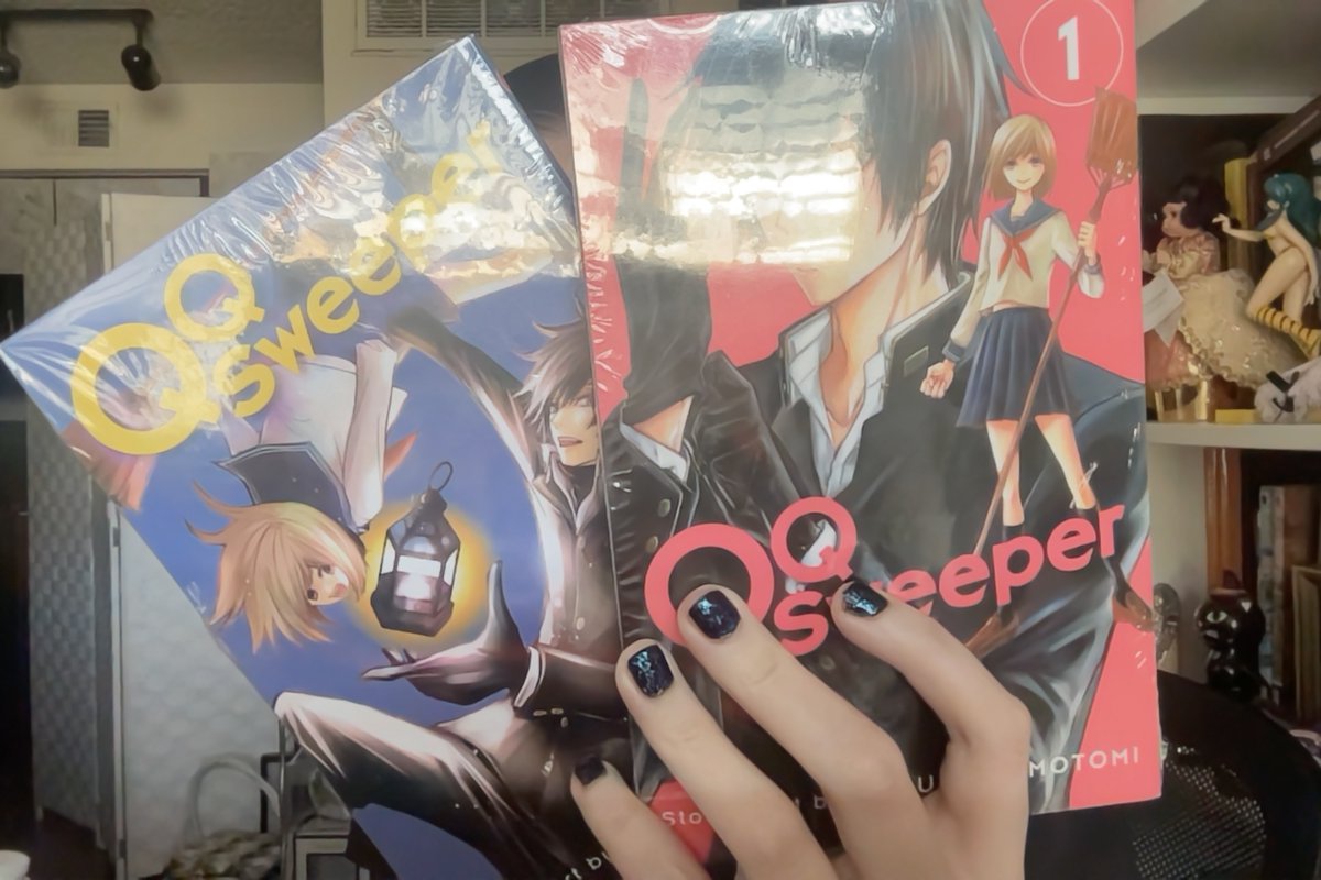 regoldflakecake's tweet photo. I'm starting the female 'Manchurian Candidate' shojo series @ lunch today. #qqsweeper #queensquality https://t.co/mr1s15O6v5