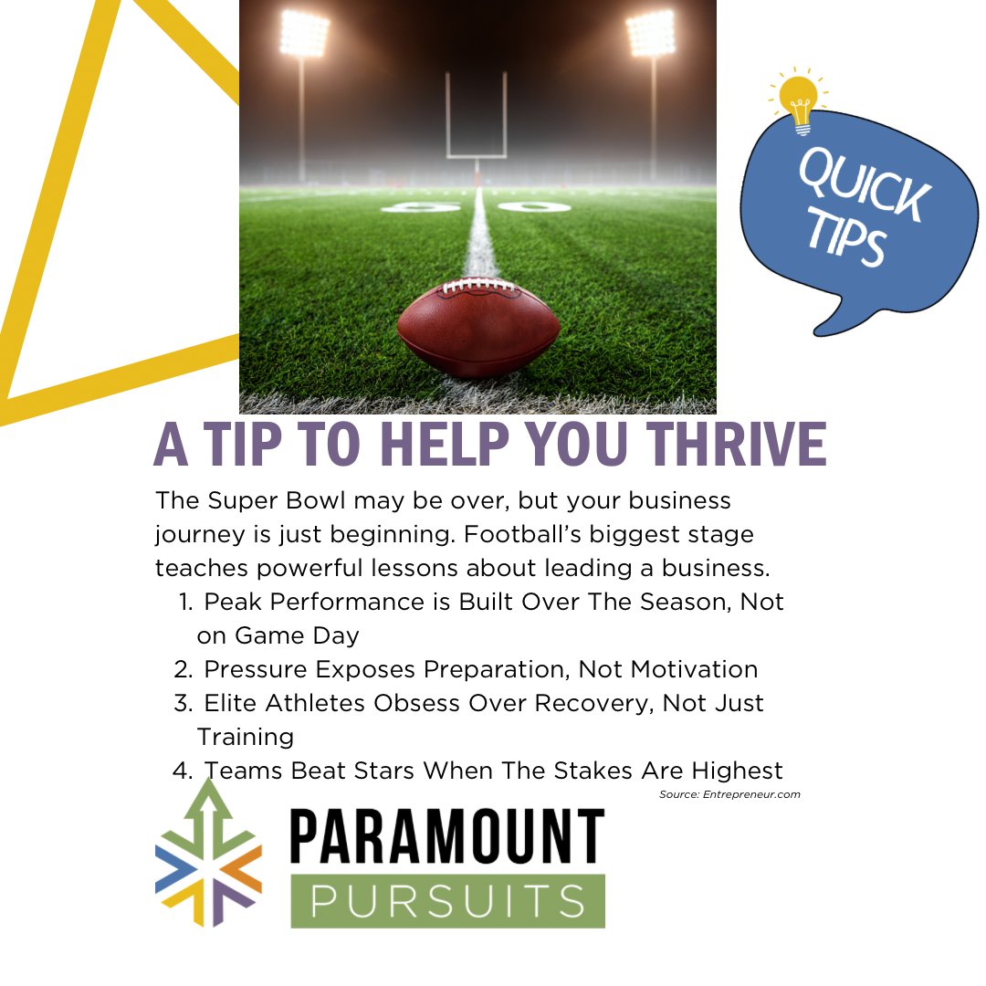 The Super Bowl may be over, but your business journey is just beginning. hubs.li/Q042cLPF0  #smallbusiness #startup #entrepreneur #localbusiness #SuperBowl #motivationmonday