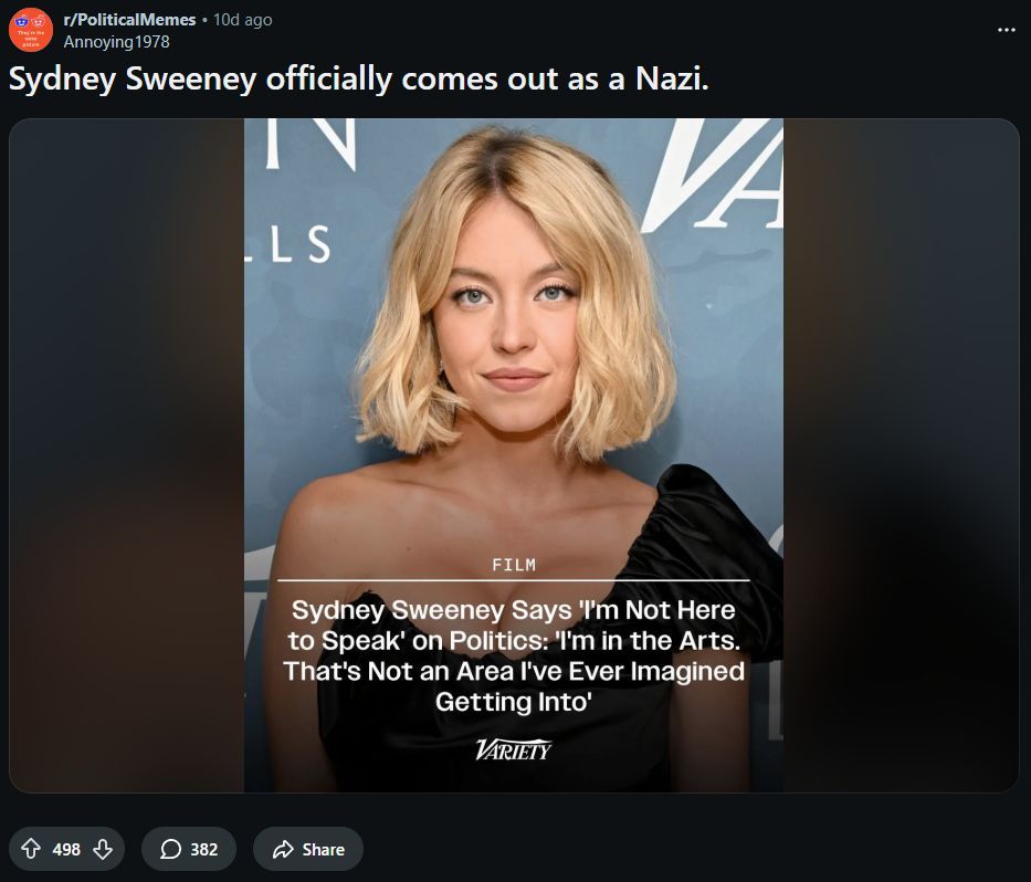 Reddit Lies tweet media