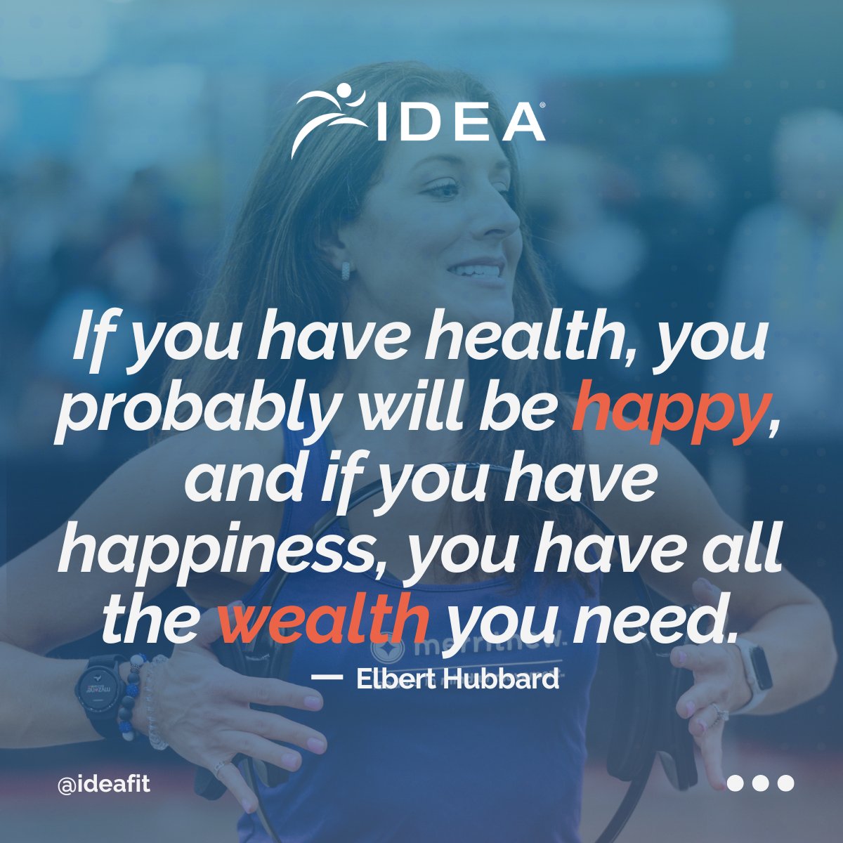 IDEA® Health & Fitness Association tweet media