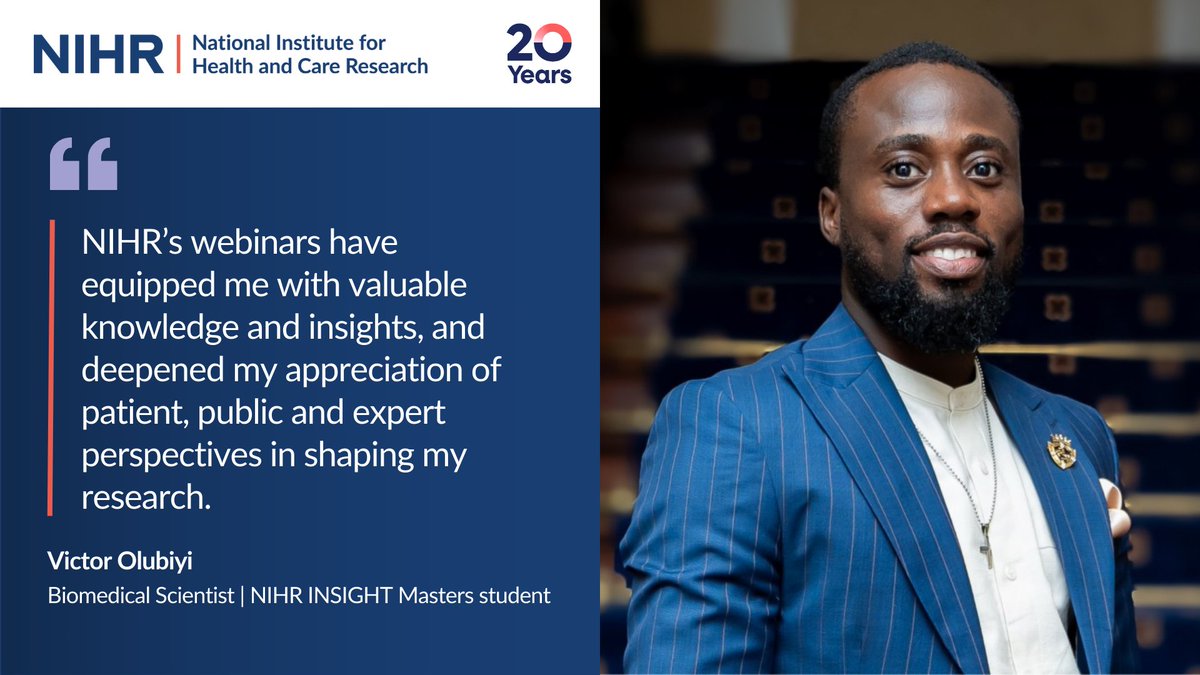 National Institute for Health and Care Research tweet media