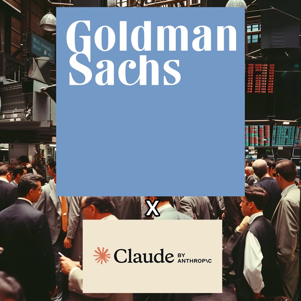 Everyone's reading the Goldman x Anthropic news wrong.

The back-office story is a decoy.

Goldman revealed it's been working with Anthropic for six months to build AI agents for trade accounting, compliance, and client onboarding.

Every headline reads: "Goldman automates
