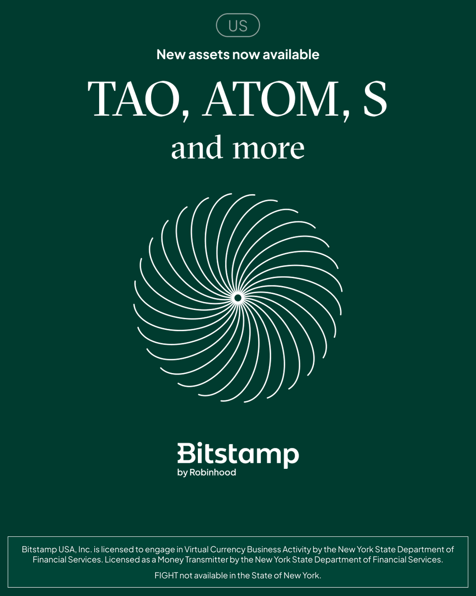Bitstamp by Robinhood tweet media