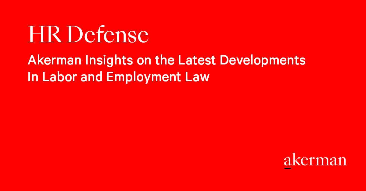 Akerman_Law's tweet image. The proposed American Franchise Act (H.R. 5267) could clarify and potentially minimize when franchisors are considered joint employers under the NLRA. Akerman attorneys Melissa Cizmorris and Thomas Mandler explain what it may mean for franchise systems. #FranchiseLaw