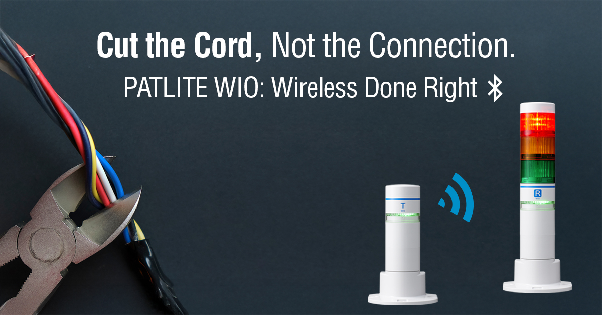 It’s National Cut the Cord Day. ✂️🔌
PATLITE’s WIO wireless control system delivers seamless remote monitoring and control without extra wiring. Cut the cord, not the connection. 🛜 

🔗 ow.ly/ctga50Y6F2q

#PatliteUSA