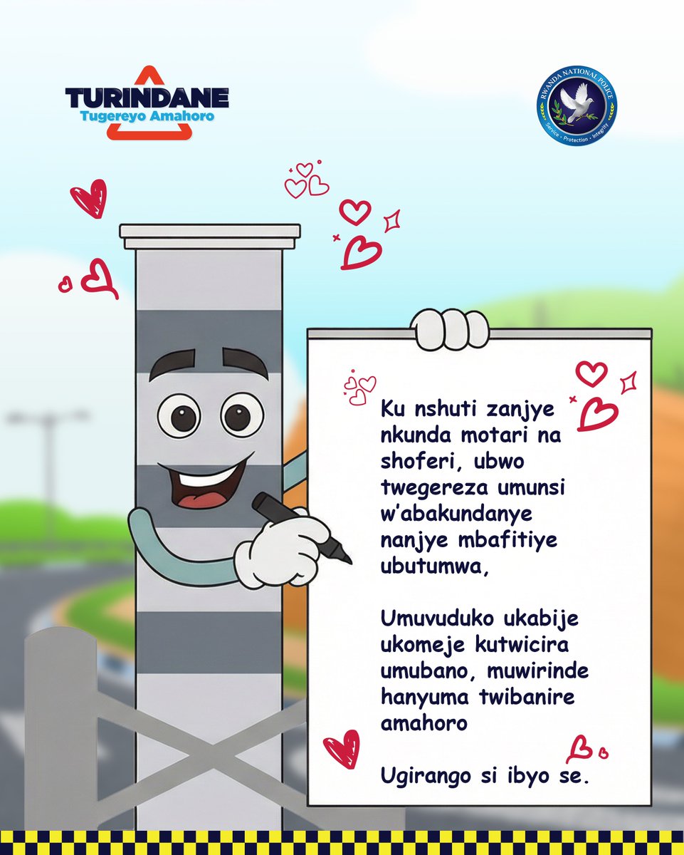 Motari nawe shoferi , sophia aratwisabira kunoza umubano twirinda umuvuduko, Ntakindi.