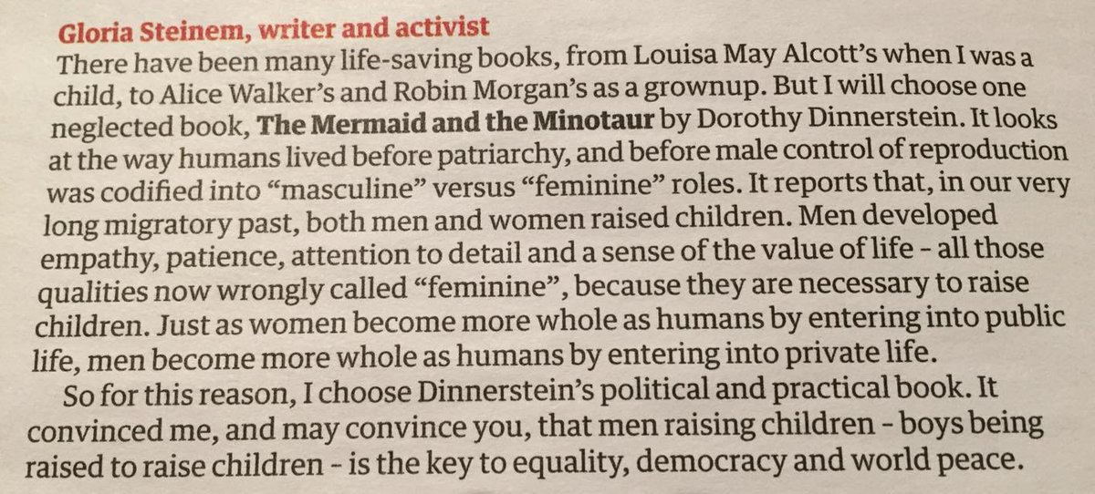 The key to equality, democracy and world peace? 🕊️

Men raising children. 👨‍🍼