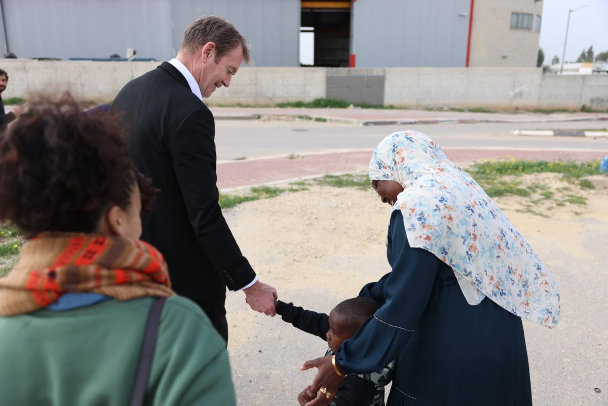 MichaelMannEU's tweet photo. In the Negev I listened to Bedouin leaders speaking openly about the daily realities facing recognized and unrecognized villages - and their determination to change them. Their leadership left a strong impression on me. The EU stands with those working for equality and dialogue. https://t.co/1DO04aT1W4