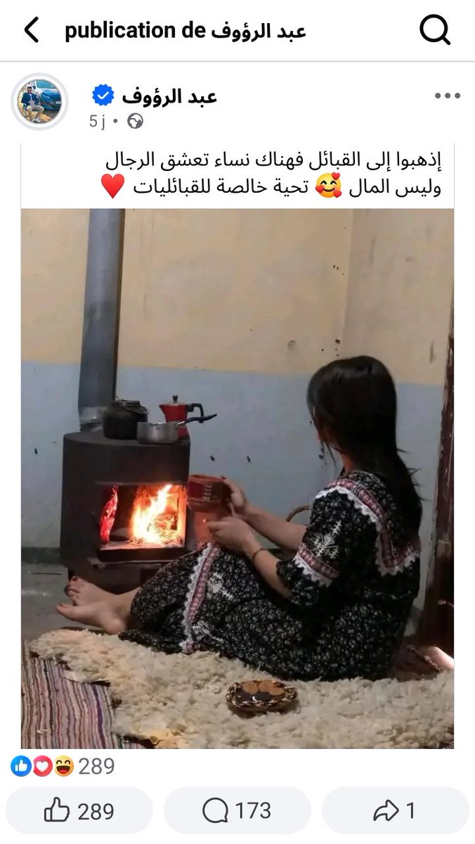 Raniayett's tweet photo. علاه الرجال تاع الجلفة عندهم احتقار كبير للنساء تاعهم بصح تقديس وتذلل للنساء القبايليات ؟ 
المرأة الجلفاوية لي تقرا تخدم و تخرج لصوالحها مطلوقة وباباها ديوث وطحان و(هذا خطاب تحريض وقذف) 
مزية القبايل جاو واعين وما يخسروش سلالتهم والمنطقة تاعهم بالتزواج مع هذ الميكروبات. https://t.co/LHwon6XFbO