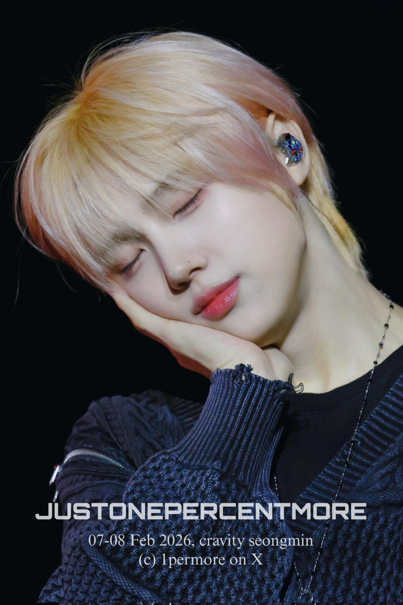 1permore's tweet image. 260207 260208 #크래비티 #성민
우리 성민이 ㄴㅁㄴㅁ예뻐,,😍😍