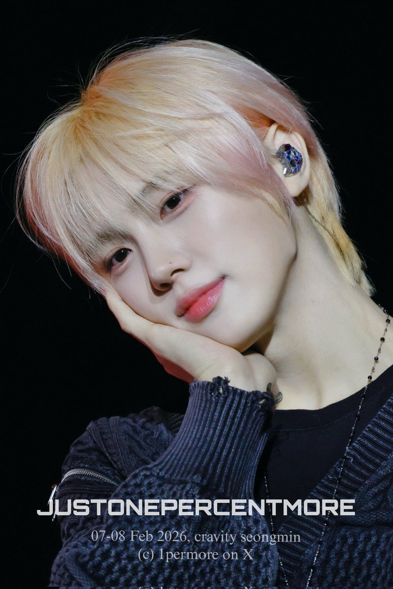 1permore's tweet image. 260207 260208 #크래비티 #성민
우리 성민이 ㄴㅁㄴㅁ예뻐,,😍😍