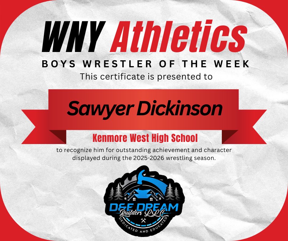 WNY Athletics tweet media