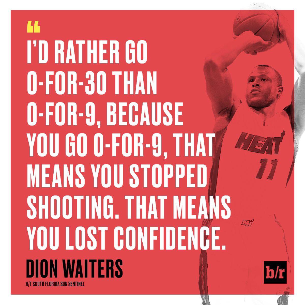People clowned him for this but this is unironically one of the best sports quotes of all time

Life philosophy