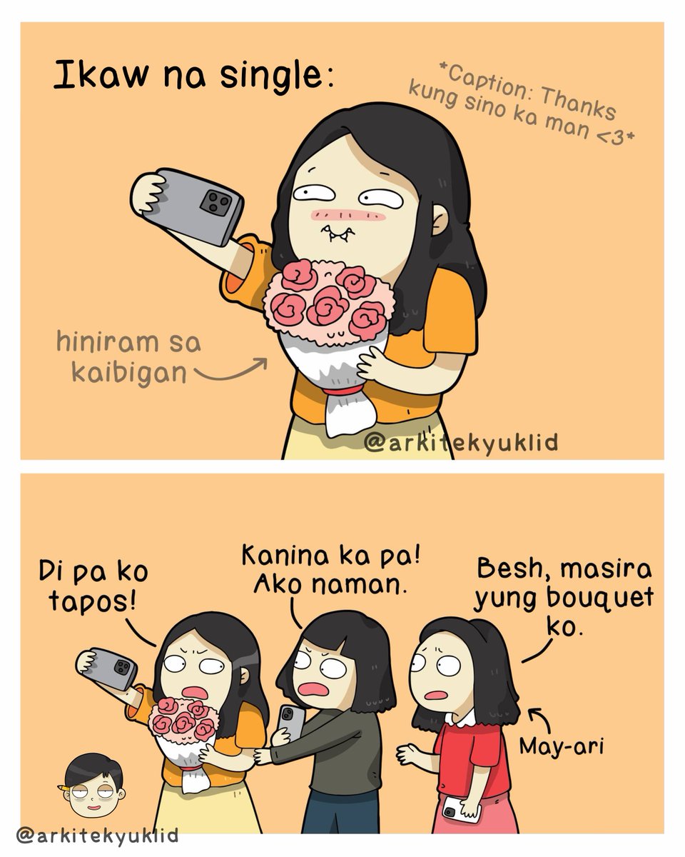 BOUQUET CHECK: Lahat ba may mahihiraman na bukas? :D

__
BOOKS AND MERCH: linktr.ee/arkitekyuklid