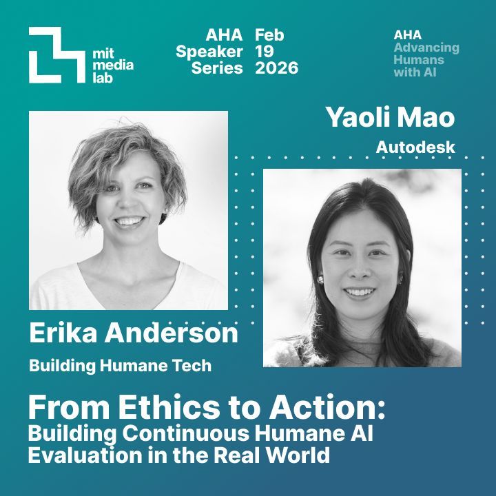 AHA at MIT Media Lab tweet media