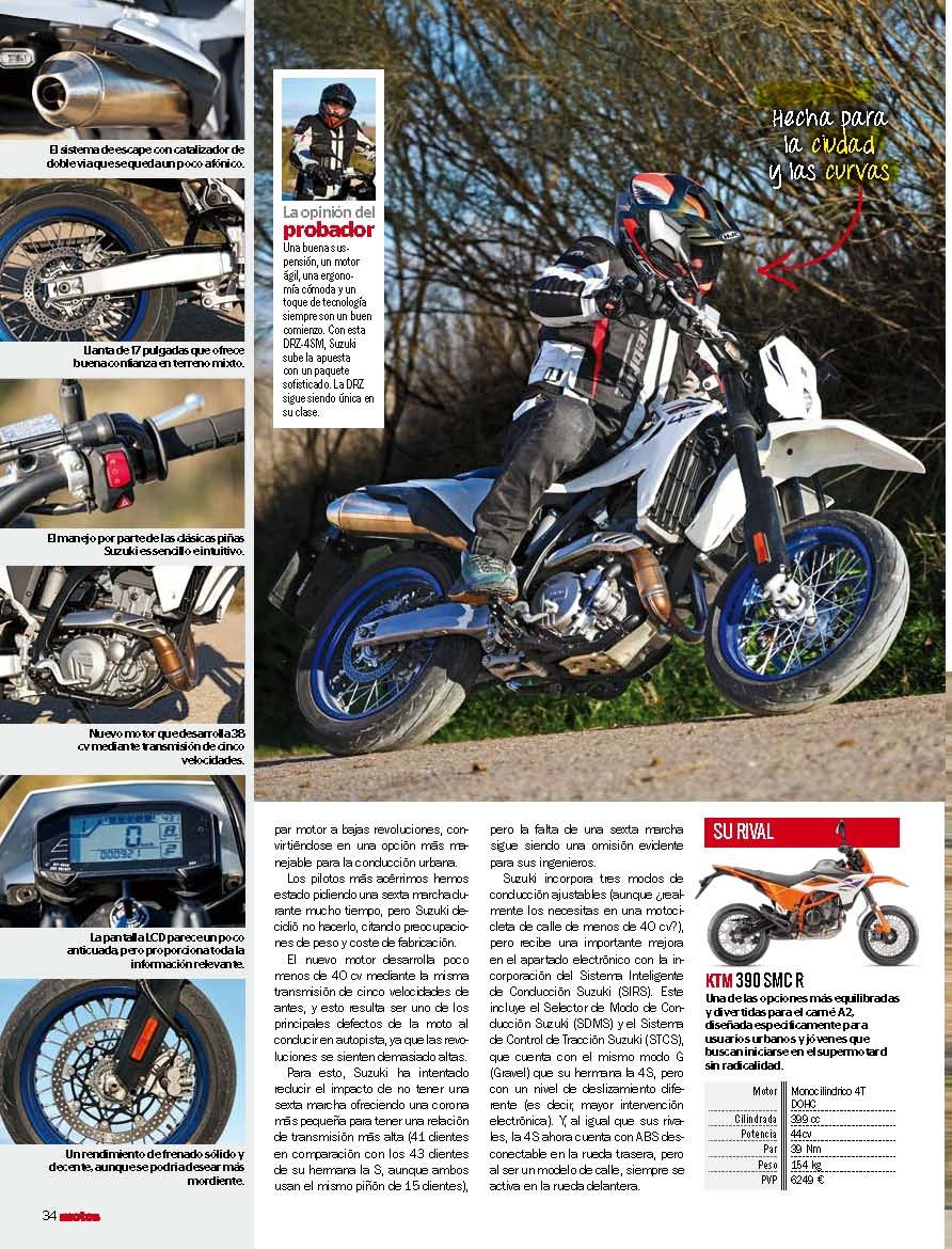 _dpalacios_'s tweet photo. Corre al kiosko a por tu revista #Motos‼️
📖 @motostvoficial 
📸 @israelgardyn 
Te voy a contar un secreto,hay muy pocas motos que me hagan reír tanto como las Supermotard.Esa forma de conducción, tan subestimada, ha sido olvidada por la mayoría de los fabricantes.
@SuzukiMotoES https://t.co/g6YPquv9oy
