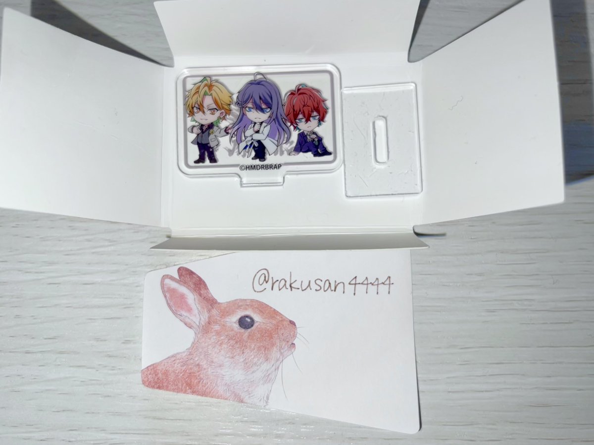 rakusan4444's tweet photo. ꒰ 交換 ꒱ ヒプノシスマイク ヒプマイ Seria アクリルミニスタンド B

譲ꕀ꙳
麻天狼

求ꕀ꙳
同種 天国獄

都内手渡し>郵送
お気軽にお声掛けください˚⋆⚡︎ https://t.co/FVtUHwMs6n