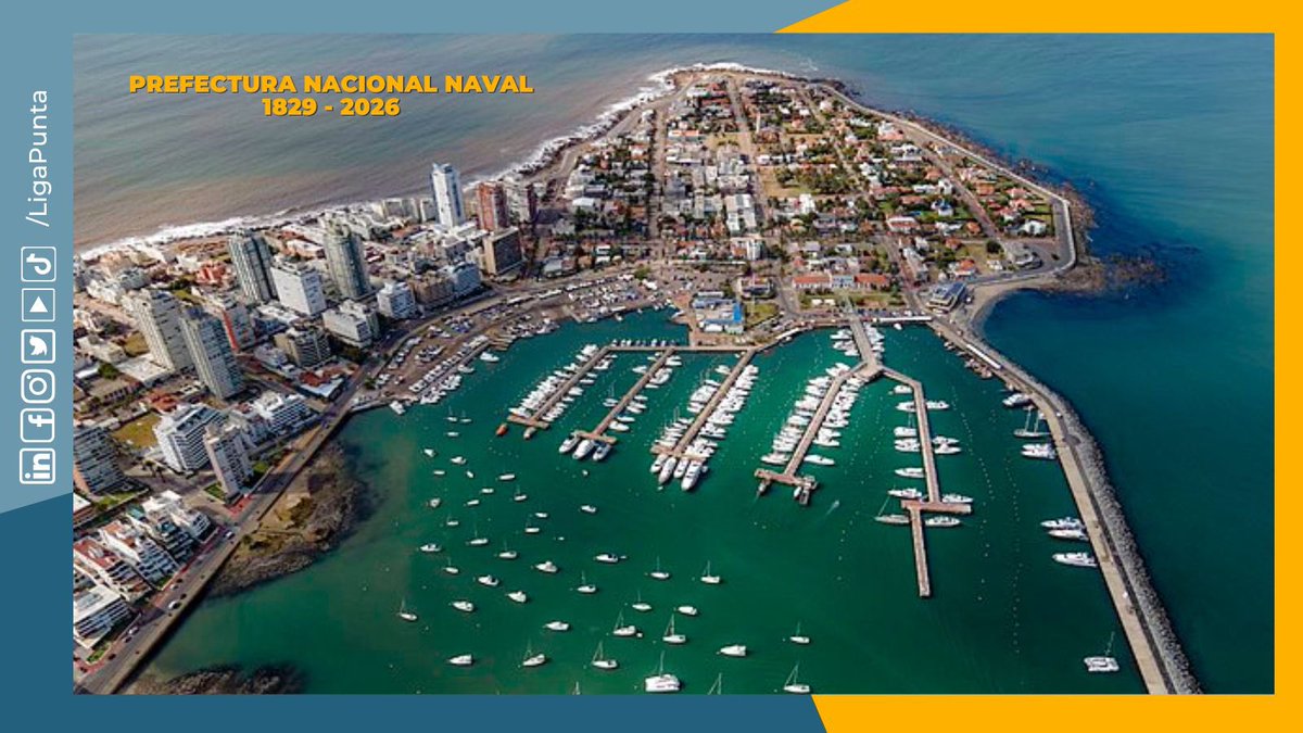 Desde la #LigaPunta saludamos a la Prefectura Nacional Naval en el 197.º aniversario de su creación, instituida en 1829 y conmemorada cada 9 de febrero. En Punta del Este cumple un rol clave en la seguridad marítima, la protección ambiental y el cuidado de nuestras costas.
