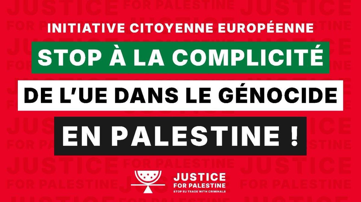 FiAssemblee's tweet photo. 🔴⚡️ Incroyable !

Nous sommes bientôt 500 000 signataires sur la pétition à l'initiative des insoumis·es au Parlement européen pour forcer la Commission européenne à suspendre l'accord d'association entre l'UE et Israël !

✅ Objectif 1 MILLION : https://t.co/Ew3TzZPuM8 https://t.co/iaecZTIsgE