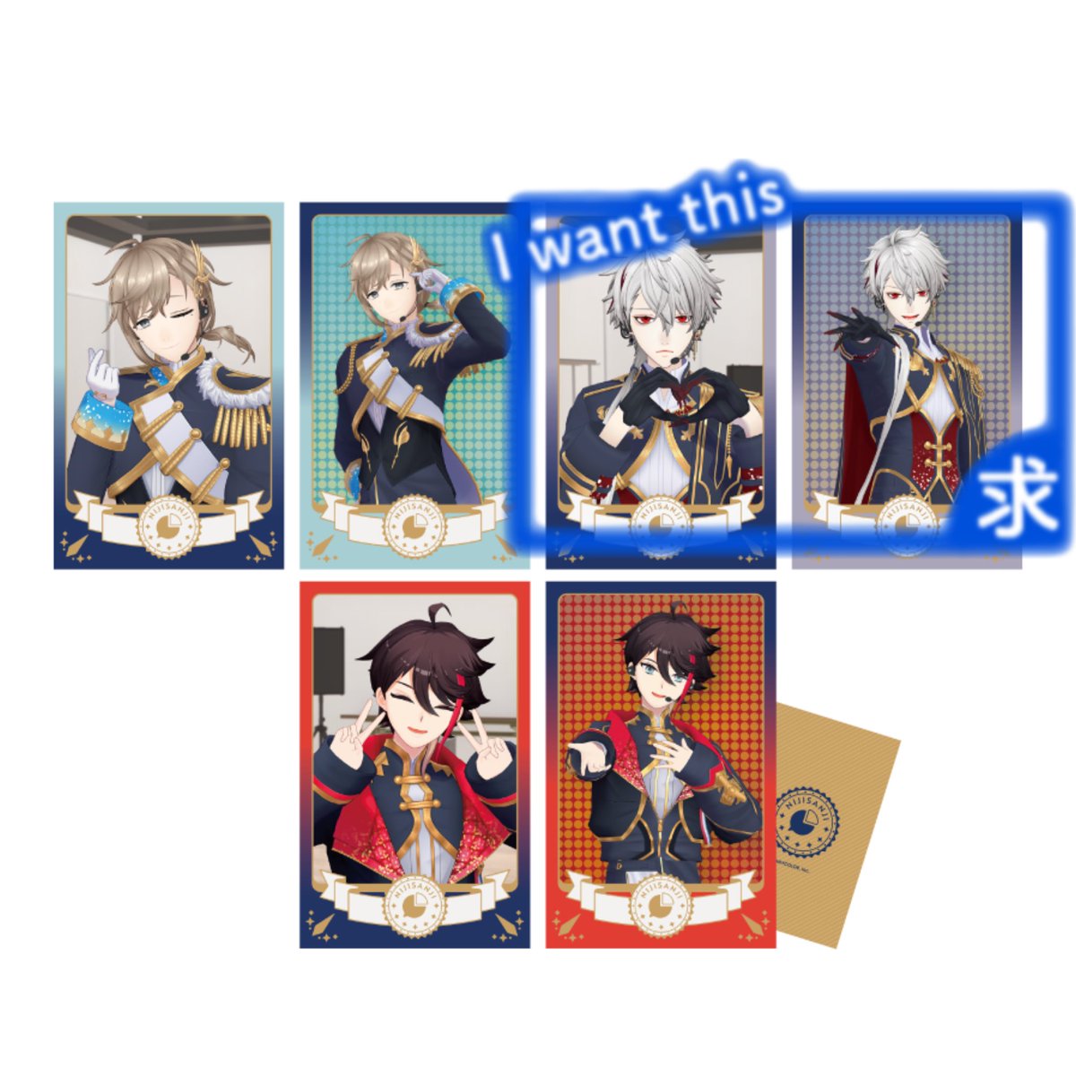 shiki_x_trade's tweet image. 【交換】にじさんじ 共通衣装 チェキ風カード Aグループ

譲▶︎画像1枚目
求▶︎画像2枚目

同パターン同士で探しています

都合が合えば池袋お手渡し、郵送対応は2種まとめてのみ
お声掛けの際は検索避けに配慮頂けると幸いです
難しいと思いますがお気軽にお声掛けください🙇‍♀️