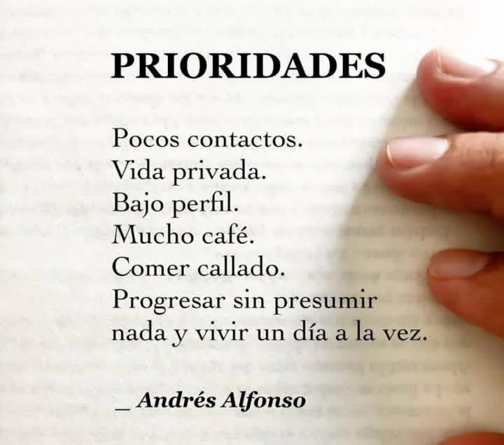 feydisciplina's tweet photo. PRIORIDADES. https://t.co/HFU5lN5YUE