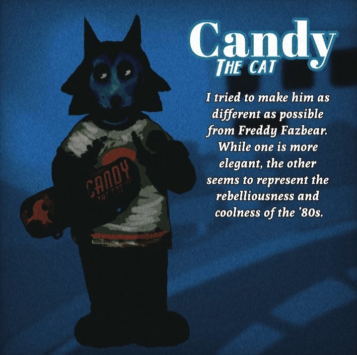 Candy the cat redesign!
#fnac #fnaf #FNAFMovie2 #fnafhsremake #REDESIGN