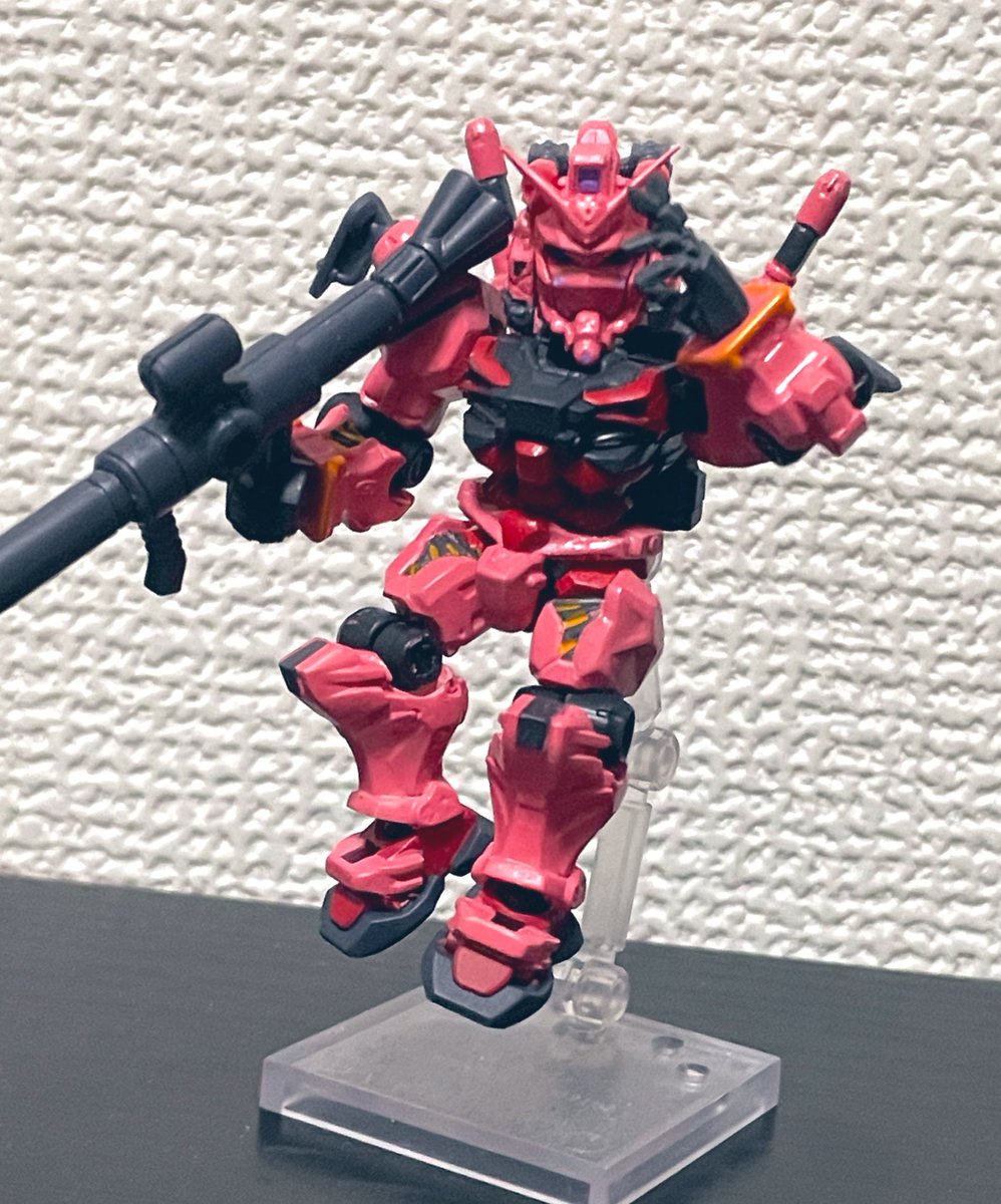 答え合わせ なんのひねりもなく赤いガンダムでした〜 実はちょっと加工