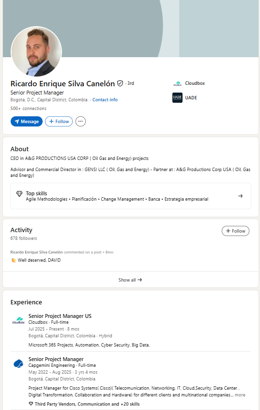 $ILXP COC late on Friday. Let's see if it gets traction.

Got a few 044 but it's very under the radar and spready. And they gave away the shell for super cheap for some reason.

otcmarkets.com/file/company/f…

linkedin.com/in/ricardo-enr…