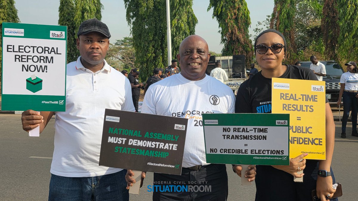 Aluta Continua, 
Victoria acenta.

#ElectoralReform 
#RealTimeElectionResult 
#TransmitNotTransfer 
<a href="/SituationRoomNg/">Situation Room</a> 
<a href="/AdajeObiaboSund/">Adaje Obi'abo Sunday 🇳🇬#SoarSuperEagles🦅</a> 
<a href="/AGoal_/">A-GOAL INITIATIVE</a> 
<a href="/PMacManu/">Peter Mac Manu</a> 
<a href="/WADEMOSnetwork/">WADEMOS Network</a> 
<a href="/biodunbjk11/">B!odun Supr!m Leader 🇳🇬</a> 
<a href="/adeyanjudeji/">Comrade Deji Adeyanju</a> 
<a href="/channelafrica1/">Channel Africa</a> 
<a href="/ChidiOdinkalu/">Chidi Anselm Odinkalu, CGoF</a>
<a href="/General_Somto/">Somto Okonkwo</a>
<a href="/GuardianNigeria/">The Guardian Nigeria</a>
<a href="/CDDWestAfrica/">CDD West Africa</a>