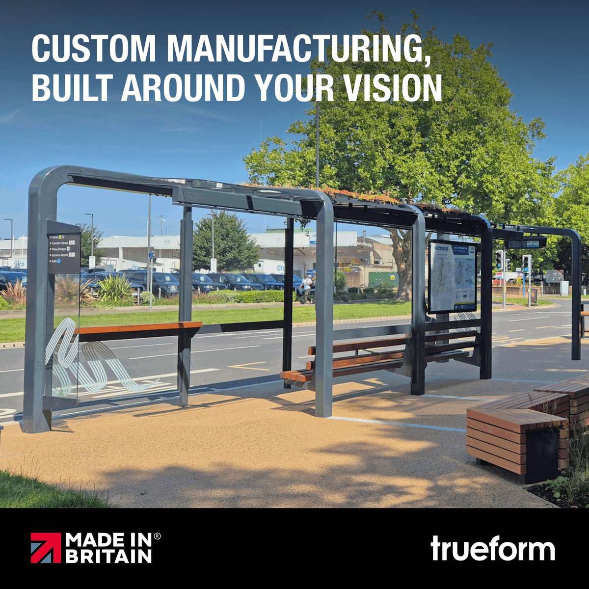 TrueformGroup's tweet image. Trueform custom manufacturing turns complex ideas into precision-engineered, UK-built infrastructure, bespoke shelters, canopies &amp;amp; specialist components designed for durability and performance. Learn more: trueformshelters.com/custom-manufac… #CustomManufacturing #UKManufacturing #Trueform