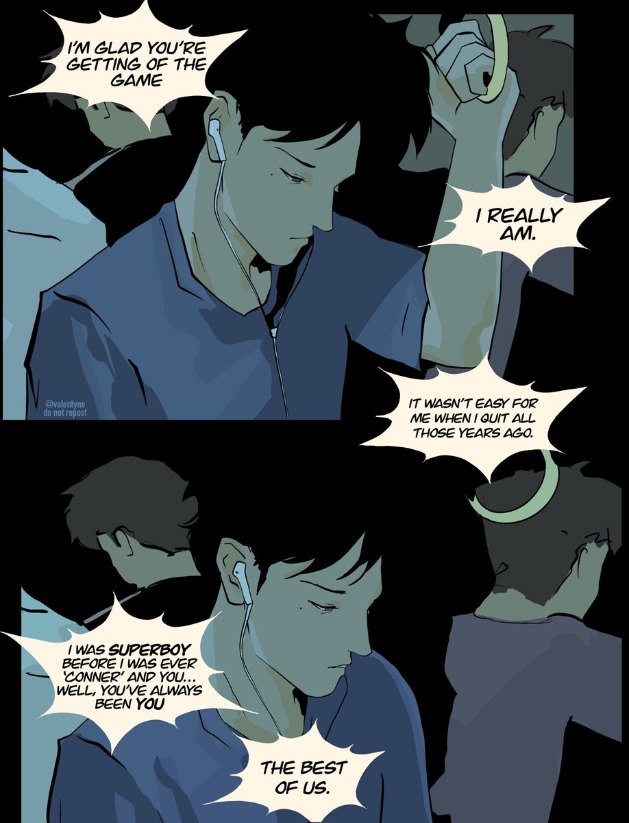 yyuo_2's tweet image. robins retirement 1/2 #Timdrake #Robin #connerkent #superboy