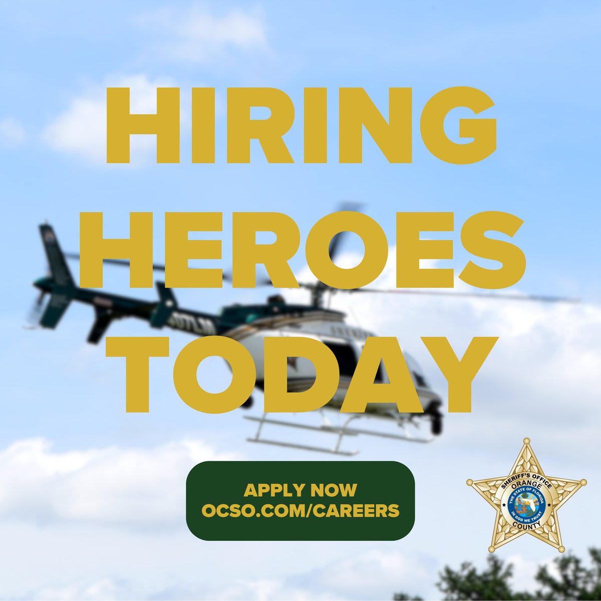 OrangeCoSheriff's tweet image. Explore career opportunities with us: ocso.com/careers

Sworn and civilian positions available. ⭐
#JoinOurTeam #MakingADifference