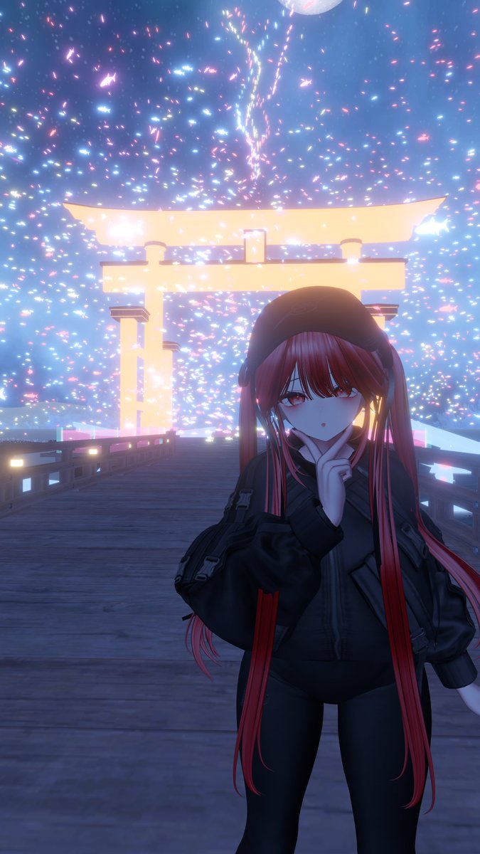cheyingkit564's tweet photo. 📸
World:TSUKUYOMI_星降る海
#VRChatworld紹介 https://t.co/7qiaJVihYg