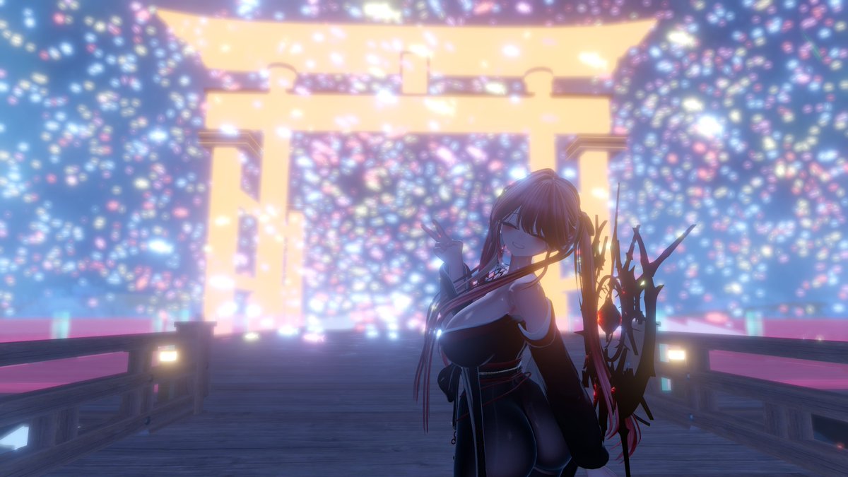 cheyingkit564's tweet photo. 📸
World:TSUKUYOMI_星降る海
#VRChatworld紹介 https://t.co/7qiaJVihYg