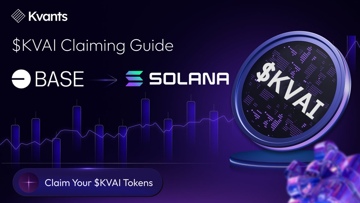 KvantsAI's tweet photo. $KVAI Claiming Guide Is Here🎄

Tomorrow, when we go LIVE with $KVAI TGE, this is the go-to article for our investors.

With #TGE locked in at 10 AM UTC on 10th Feb 2026, we are all set with the vesting portal, deporting to @solana and doing the final checks on the liquidity pools

Join #Kvants Telegram Group for all the latest updates: https://t.co/T6GGMlcFqI

Link: https://t.co/eZPxUlA7Mh